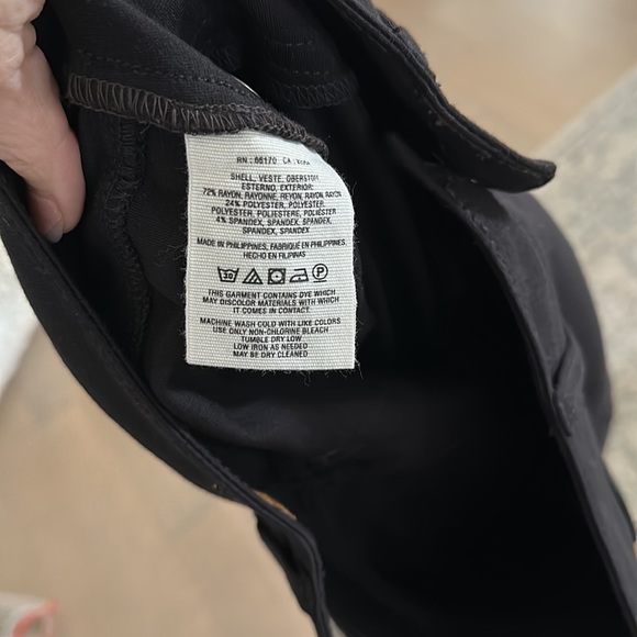 Pilcro and the Letterpress black pants stretch BNWOT size 27 - Picture 3 of 5